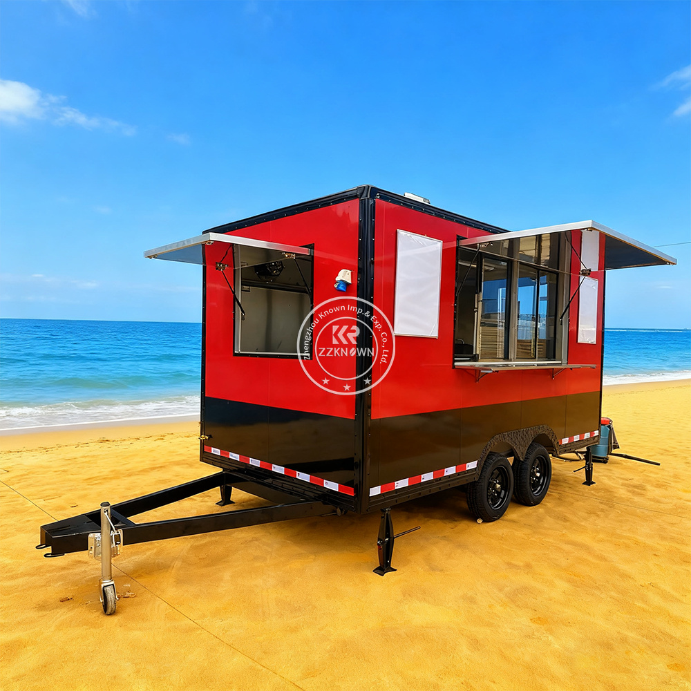 Street Food Snacks - New Food Truck Trailer for Sale