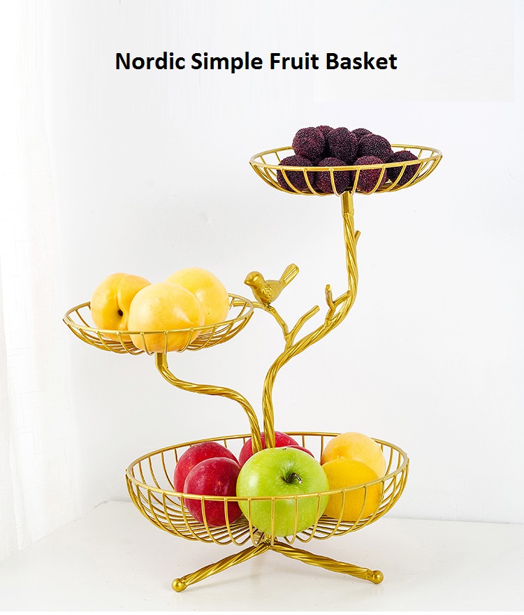 Food Snacks High In Iron - High-End Iron Fruit Plate, Creative Large
