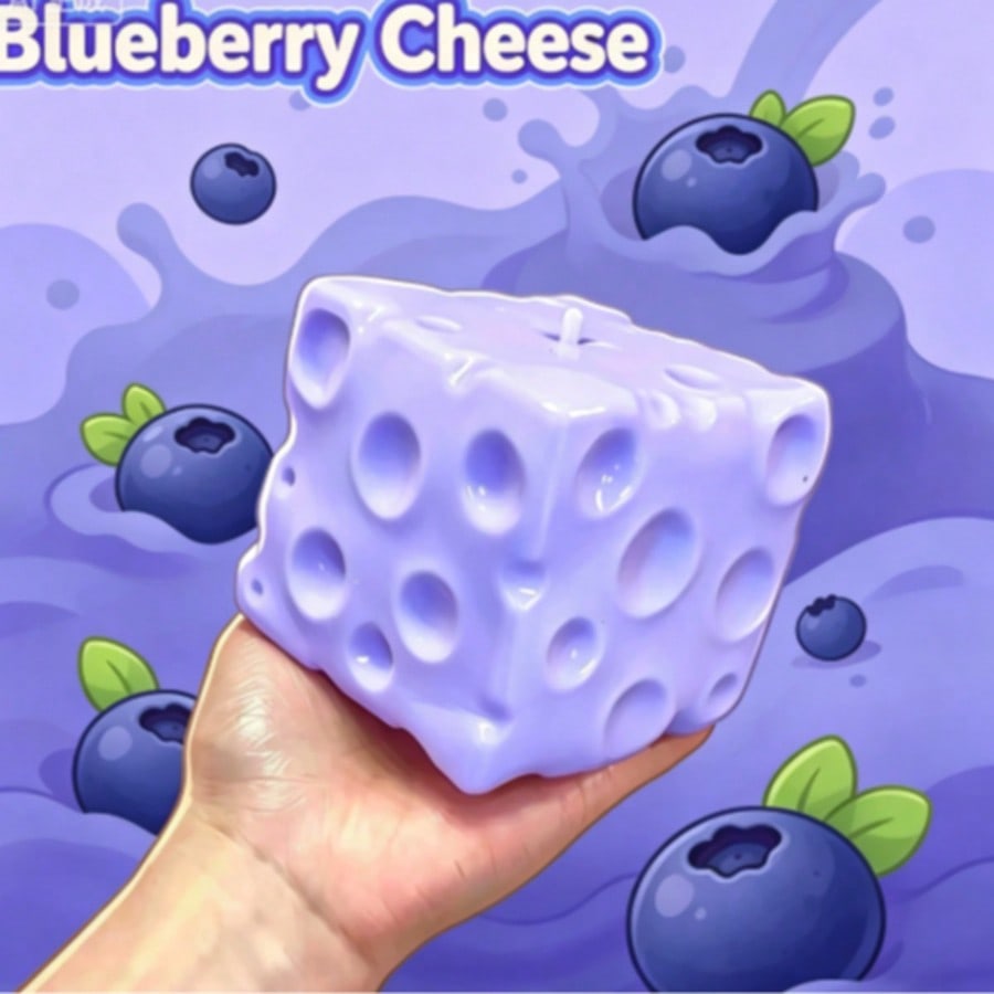 New Blueberry Color Cheese Squ - Food & Snacks Colouring Book review and price