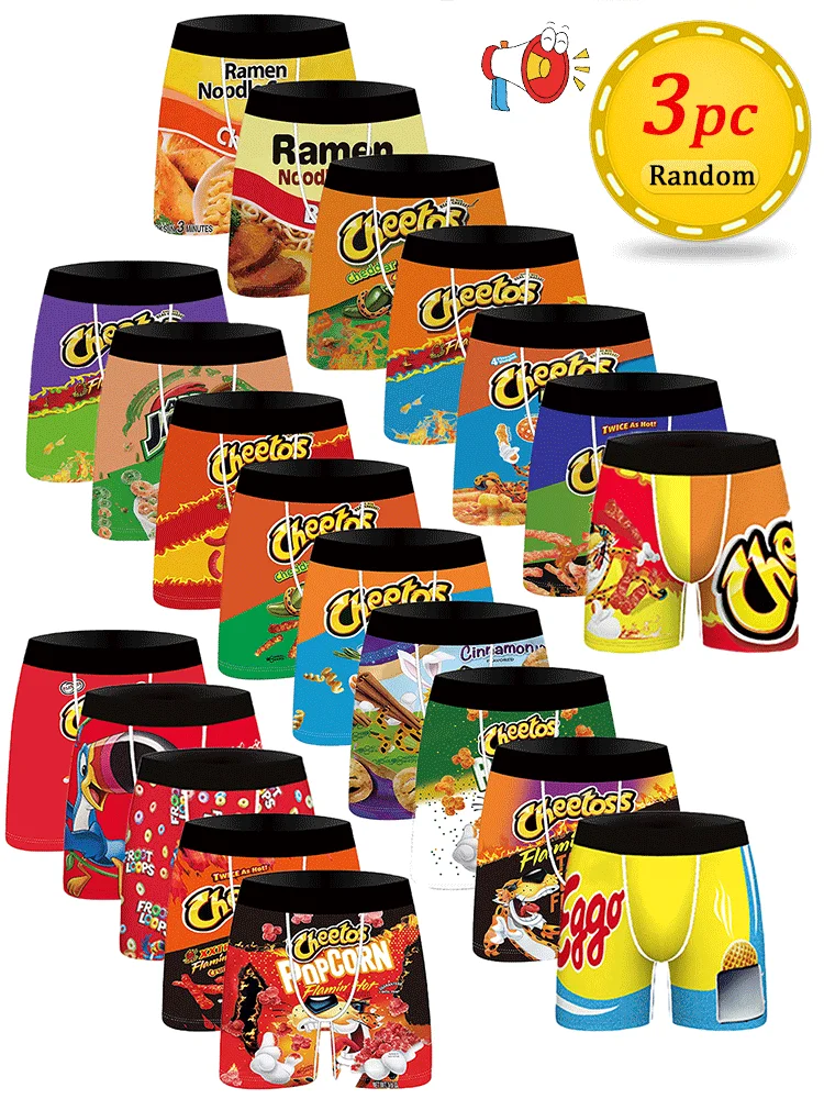3Pcs Random Snack Cartoon Patt - Dry Food Snacks review and price
