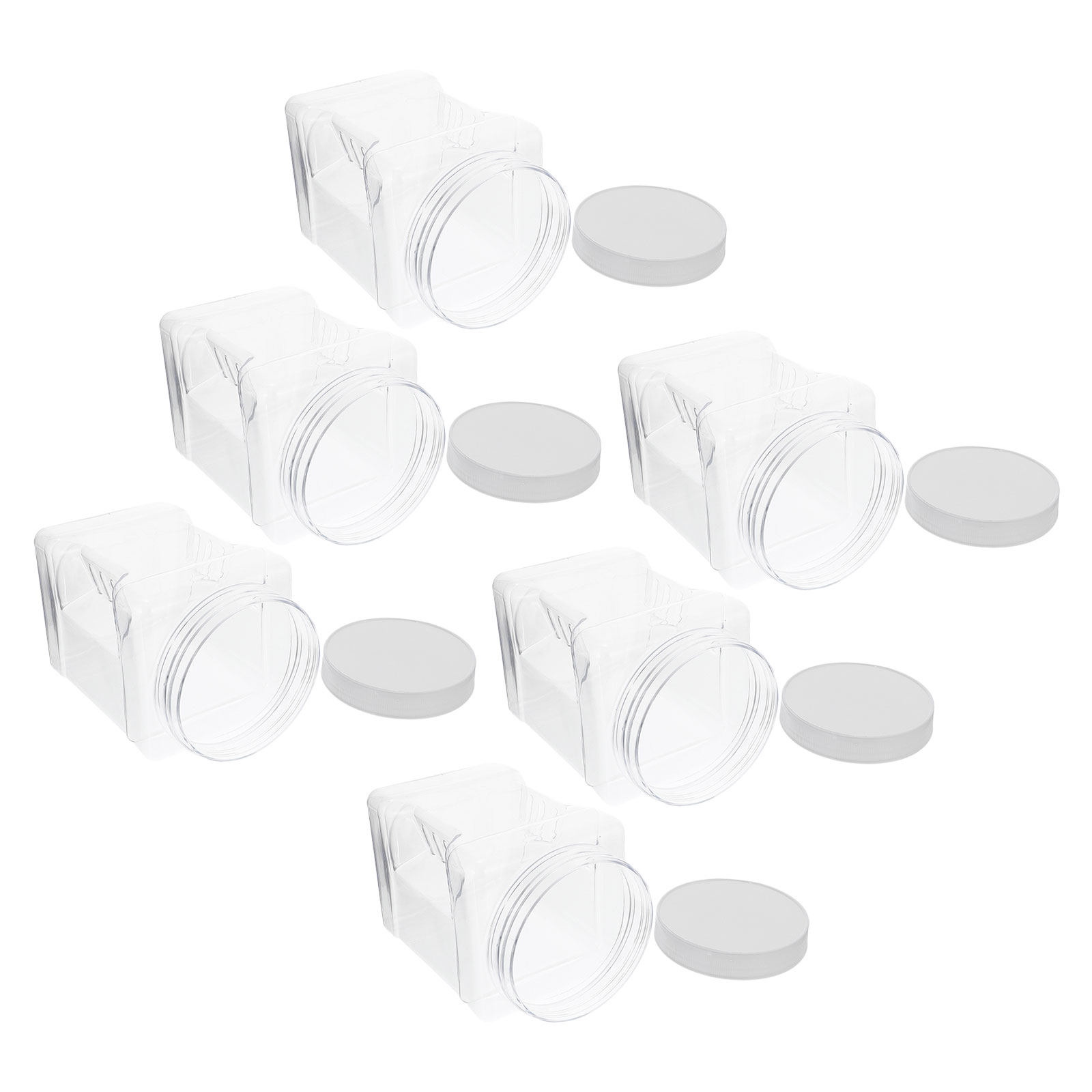 6Pcs Transparent Storage Jars  - Dry Food Snacks review and price