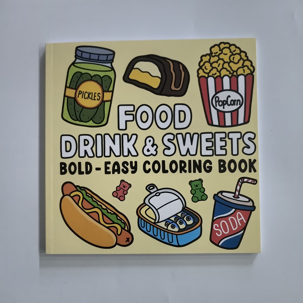 Food Drinks and Desserts Color - Food Snacks Coloring Book review and price