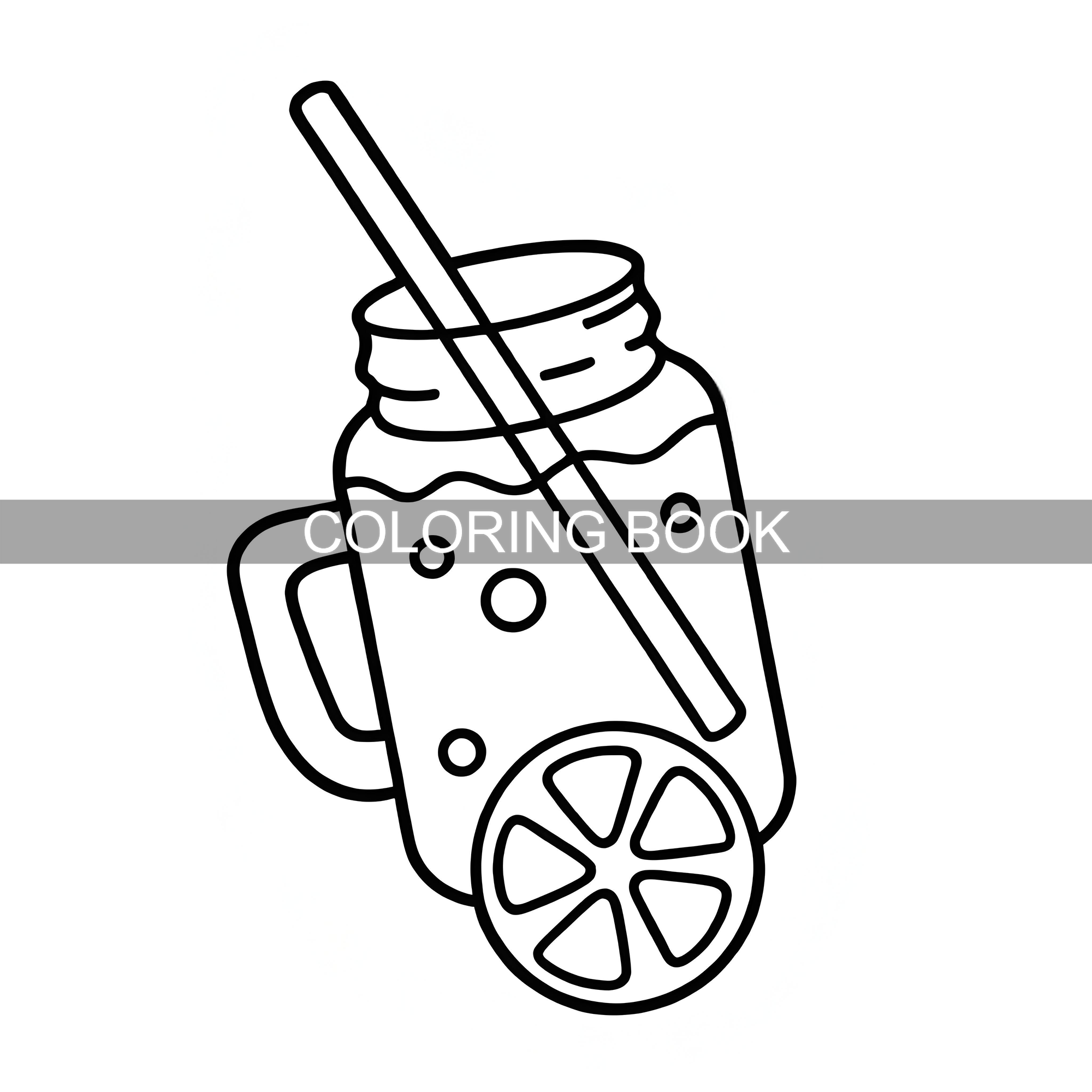 Delicious Treats Coloring Book - Food Snacks Coloring Book review and price