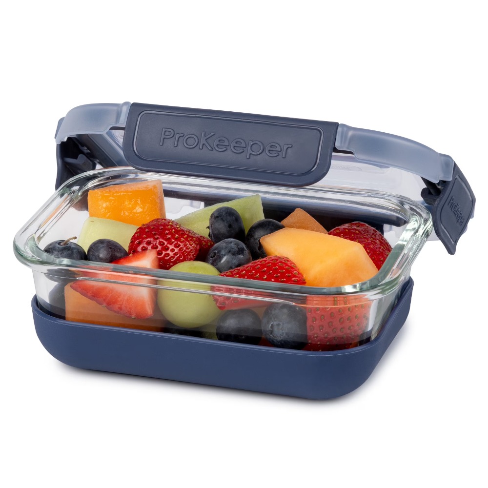 2 Pack 1.6 Cup Glass Food Stor - Food Packed Snacks review and price