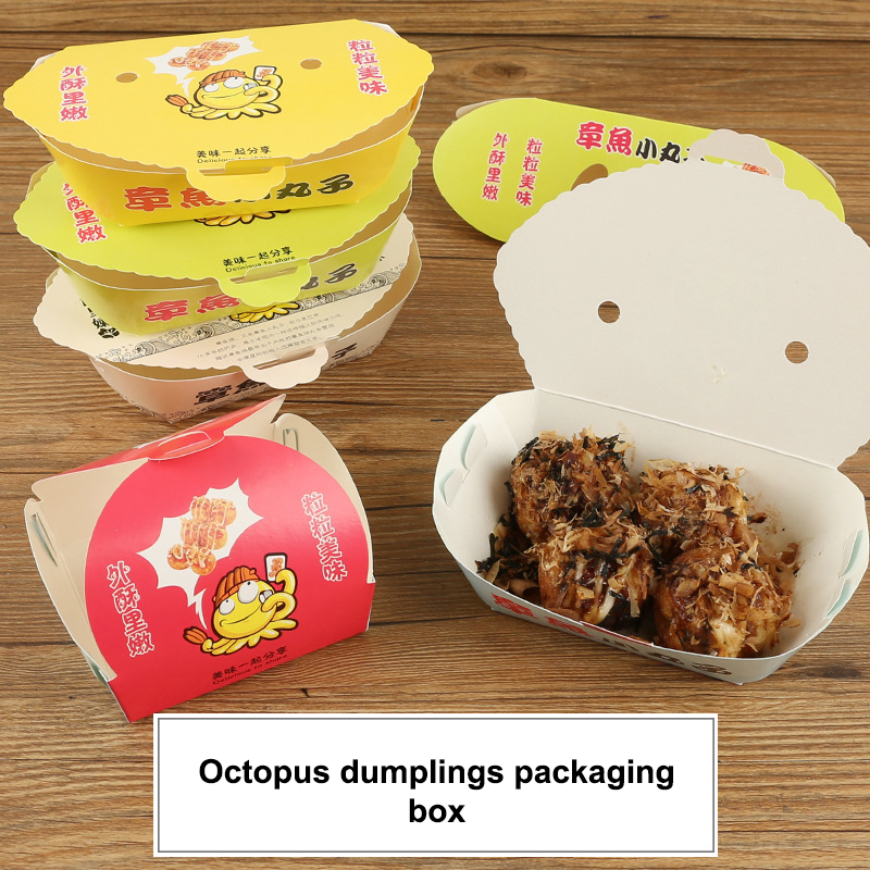 100Pcs Disposable Cartoon Octo - Street Food Snacks review and price