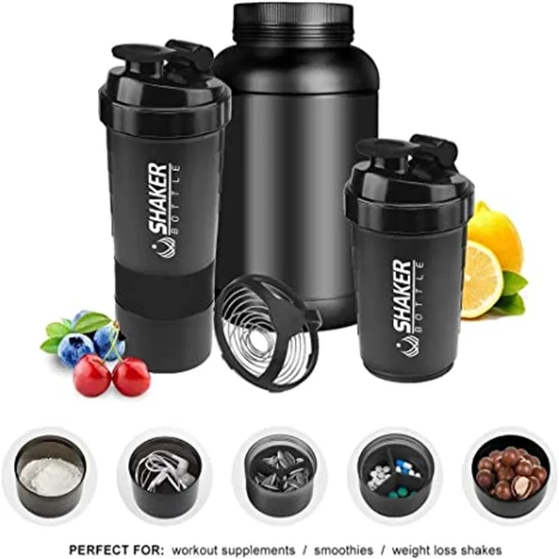 1pc Portable Protein Shaker Cu - Protein Bar Box review and price
