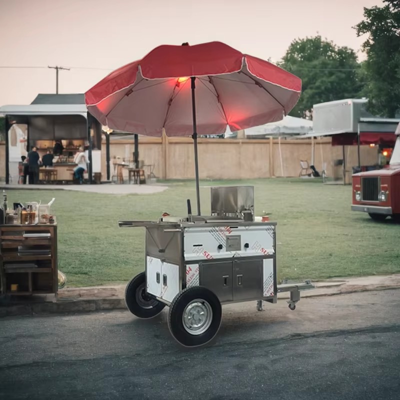 Mobile Street Snack Cart Towab - Street Food Snacks review and price