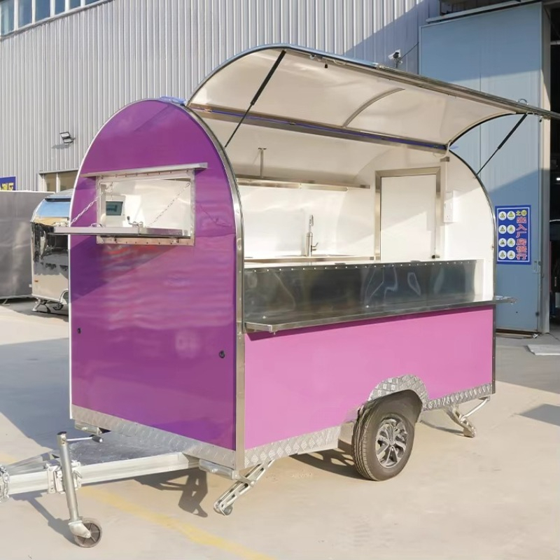 Outdoor Street Fast Food Stall - Street Food Snacks review and price