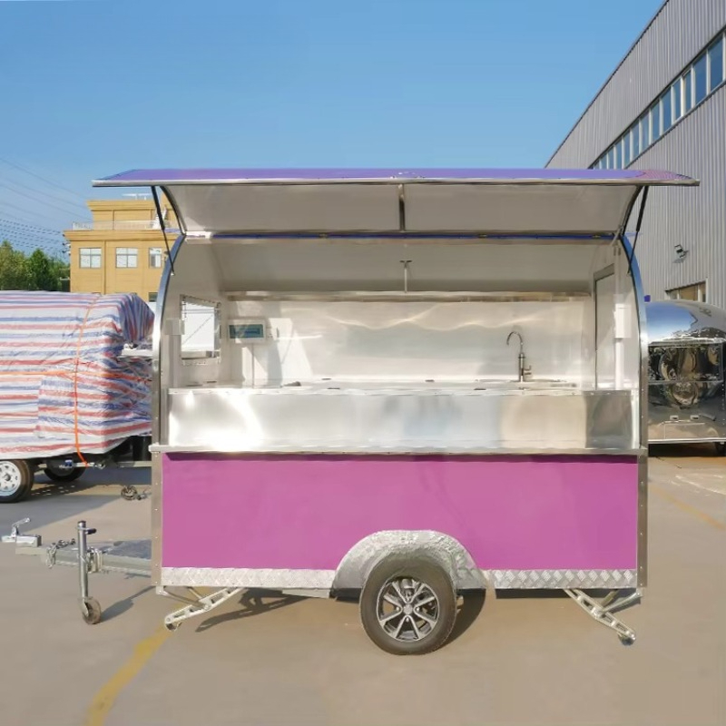 Outdoor Street Fast Food Stall - Street Food Snacks review and price