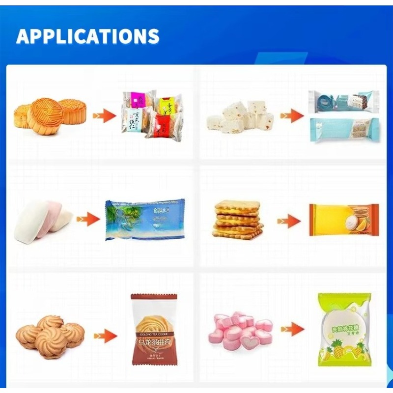 Automatic Pillow Type Packing  - Food Snacks In Usa review and price