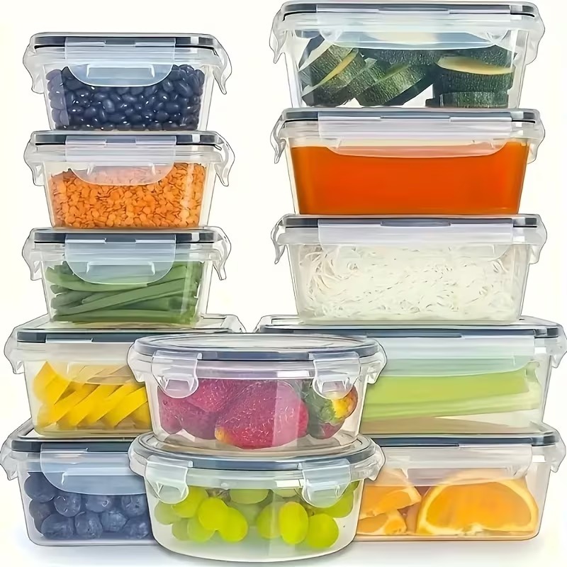 4-Piece Clear Food Storage Con - Dry Food Snacks review and price