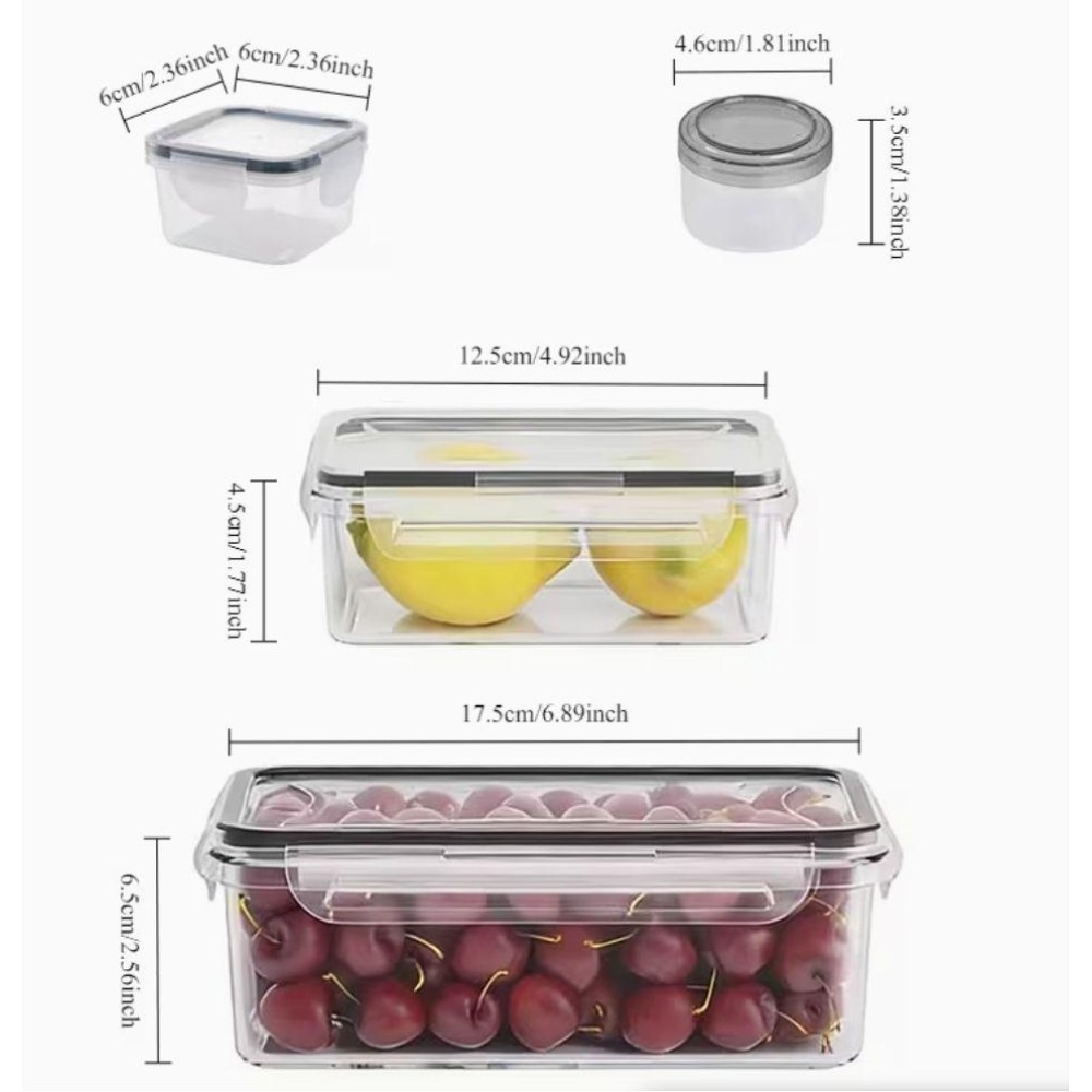 4-Piece Clear Food Storage Con - Dry Food Snacks review and price