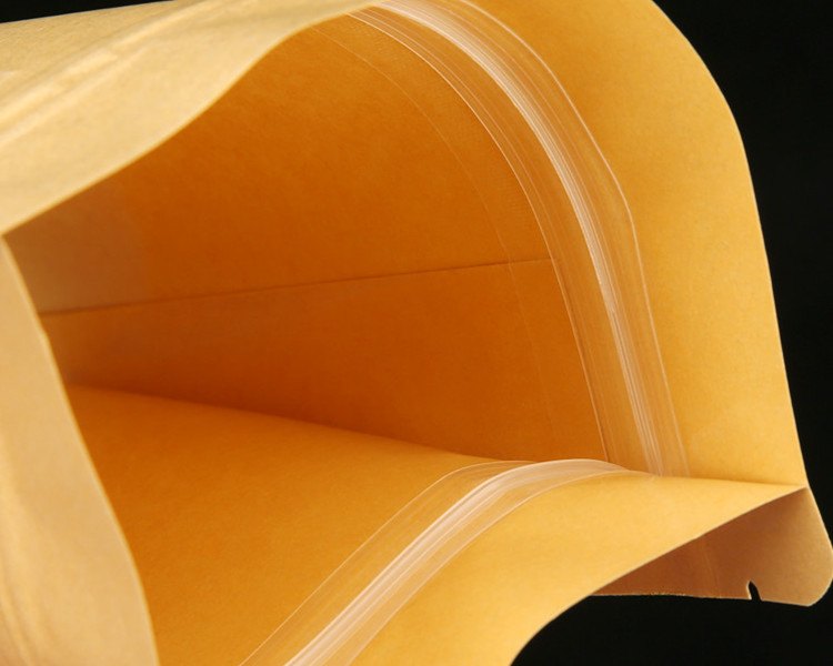 50PCS 3D Stand-up Kraft Paper  - Logo Food Snack review and price