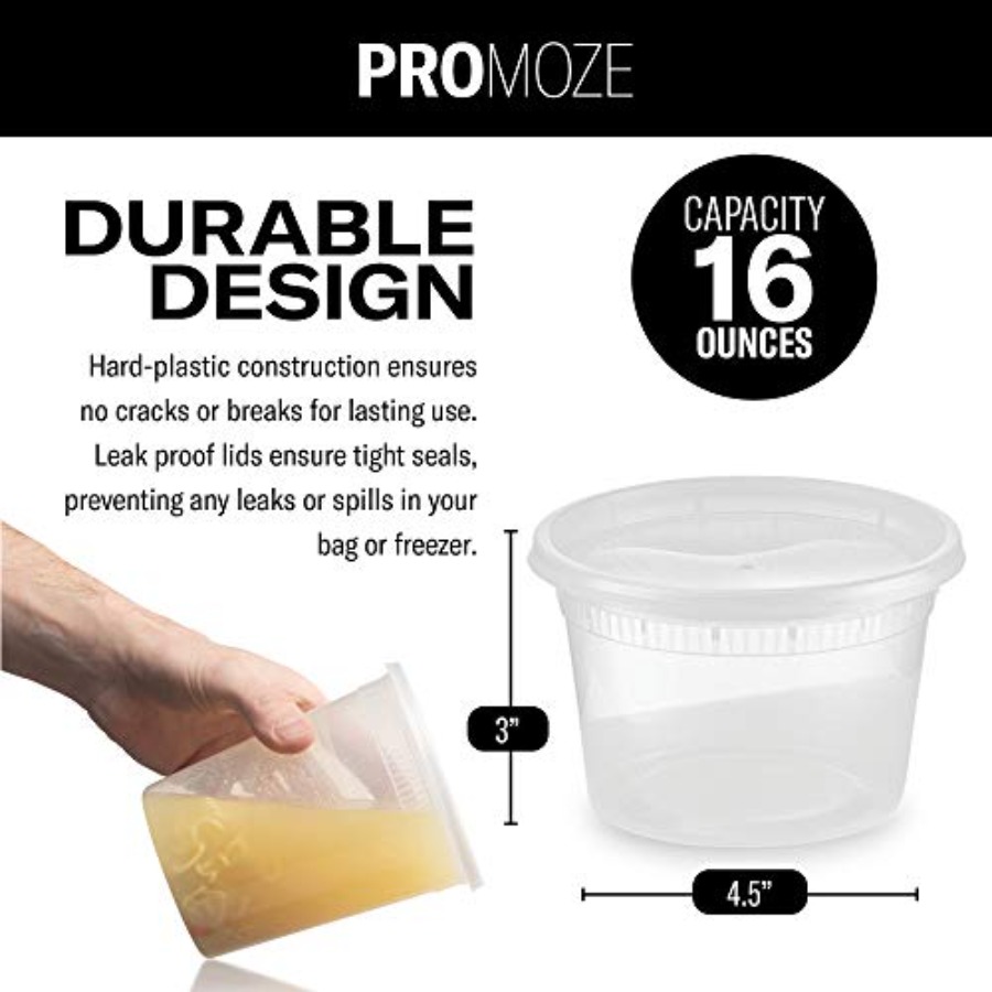 Plastic Deli Food Storage Cont - Food Packed Snacks review and price