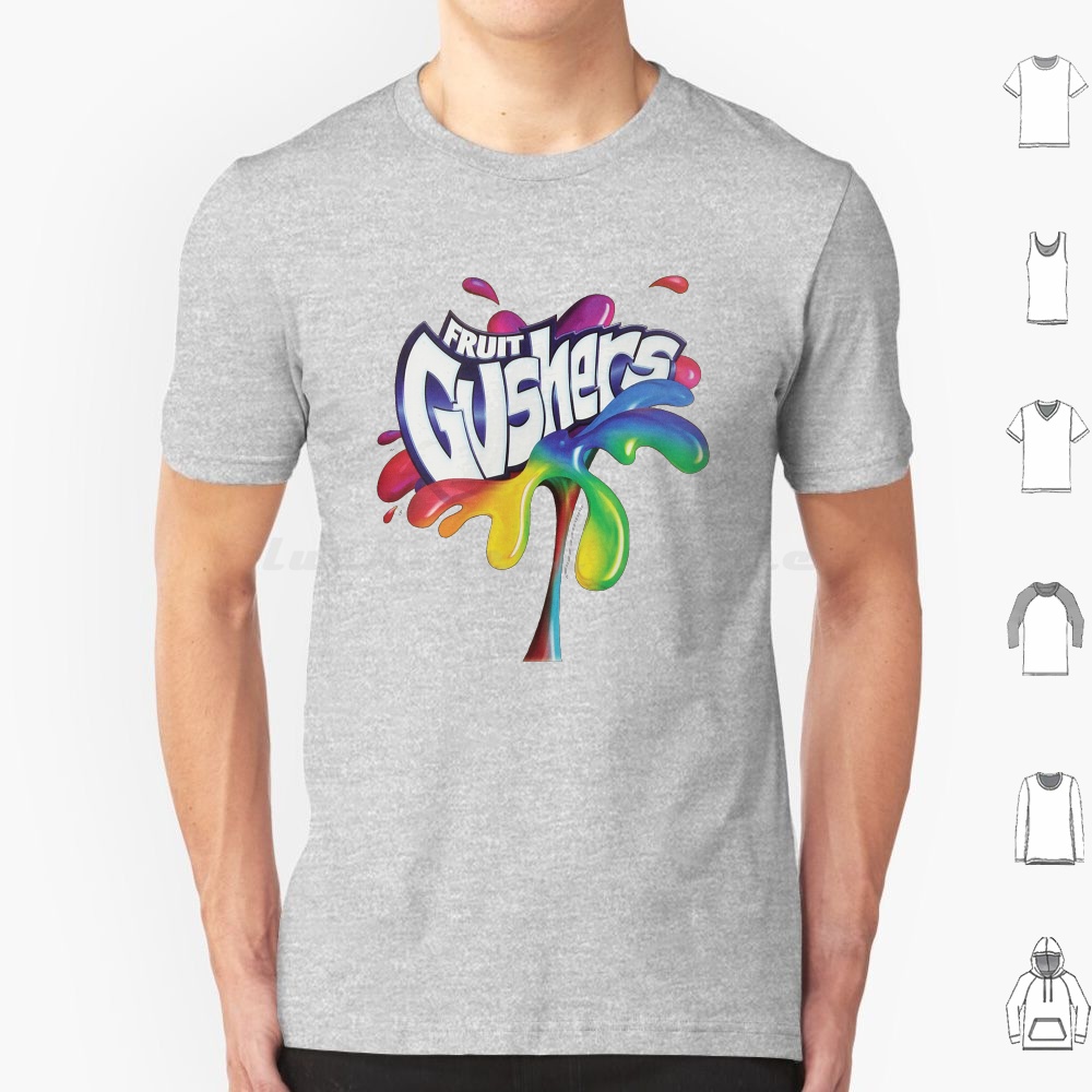 Fruit Gushers 90s Logo T Shirt - Logo Food Snack review and price