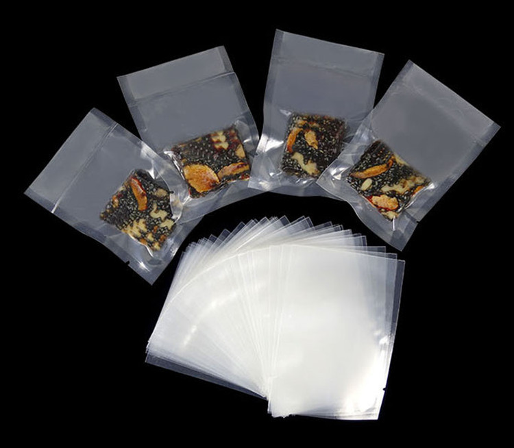 100PCS Open Top Clear Vacuum P - Logo Food Snack review and price