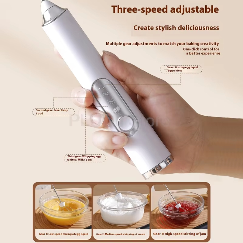 1 Electric Milk Frother, Dual  - Dry Food Snacks review and price