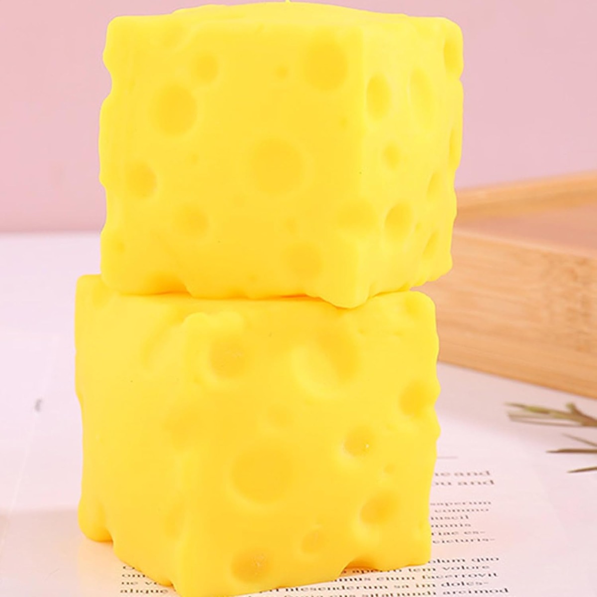 Cheese Stress Ball Squishy Toy - Food & Snacks Colouring Book review and price