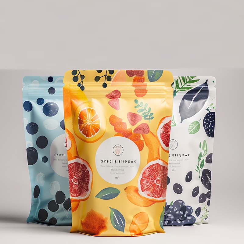 Custom Food Packaging Bags Wit - Logo Food Snack review and price